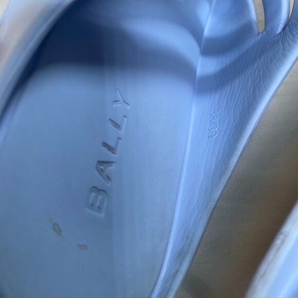 Bally logo embossed cut out slippers - Picture 3 of 5